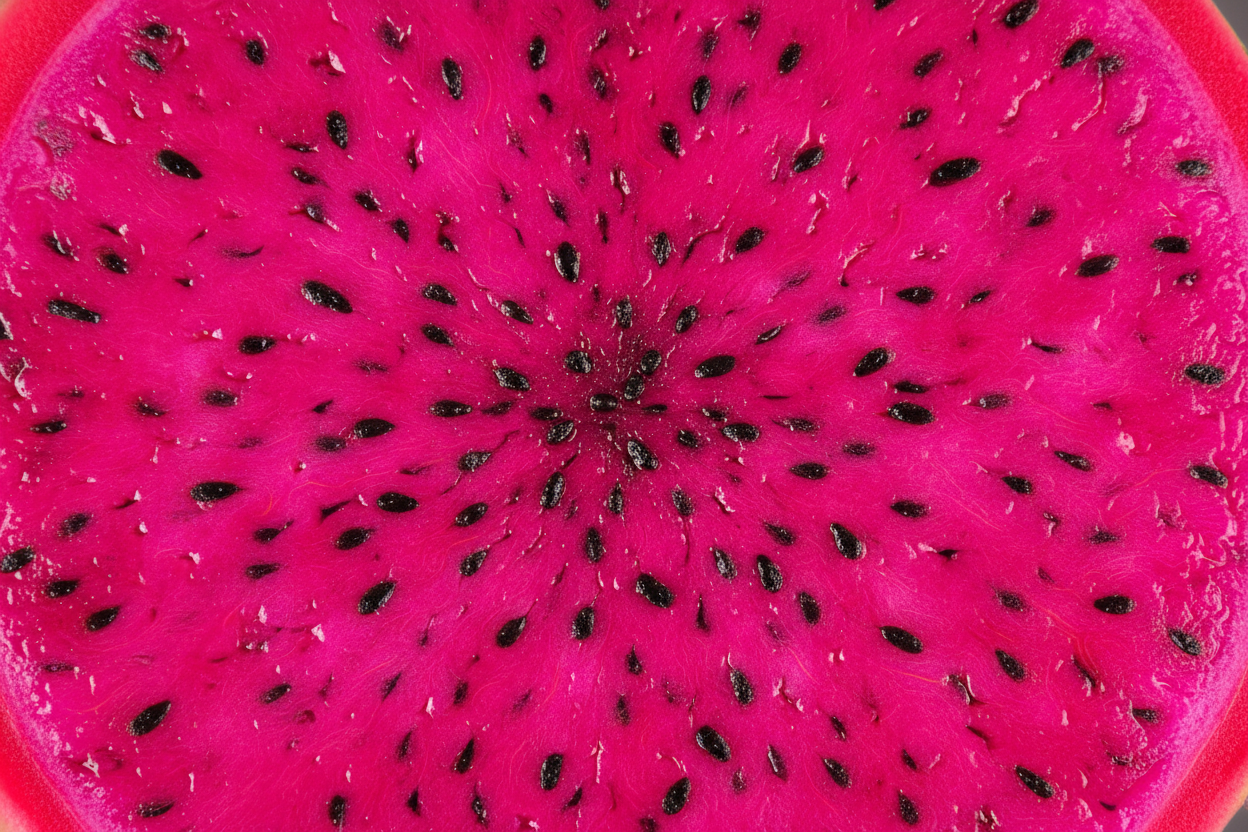 Fondo semillas pitahaya